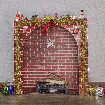 Mini Weihnachtskamin